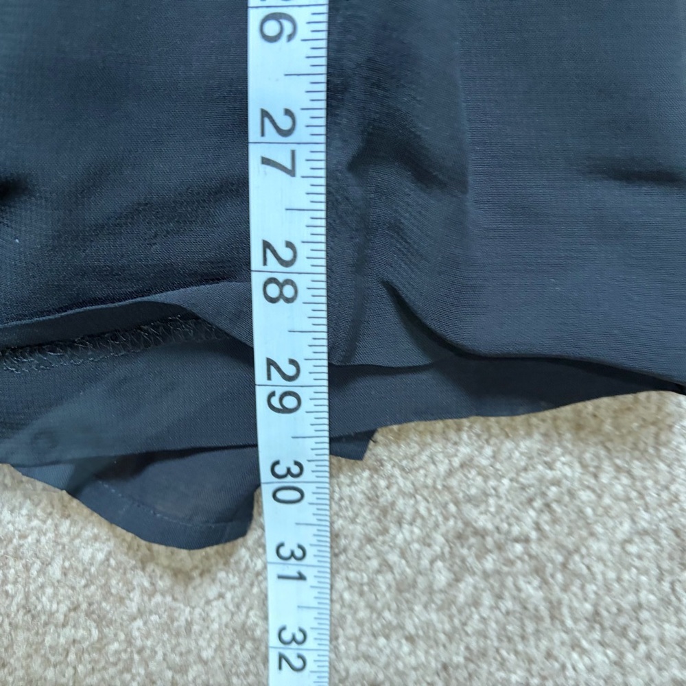 Women's Black Wide-Leg Split Palazzo Pants - Picture 10 of 10